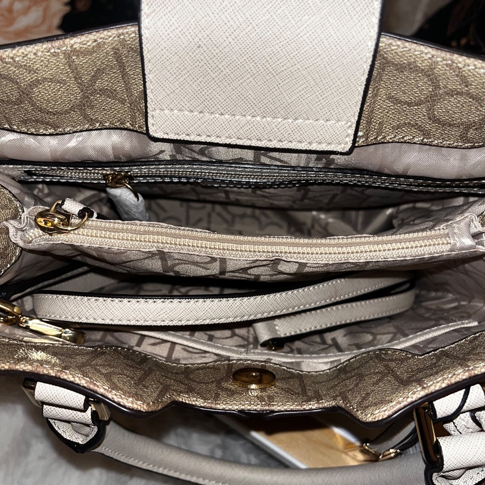 Calvin’s Klein Monogram Satchel - Picture 6 of 13